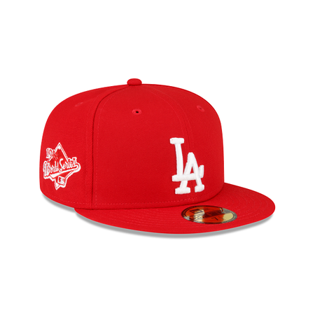 NEW ERA 59FIFTY MLB BASICA LA DODGERS LOGO NEGRO GORRA CERRADA NEGRA – Libur