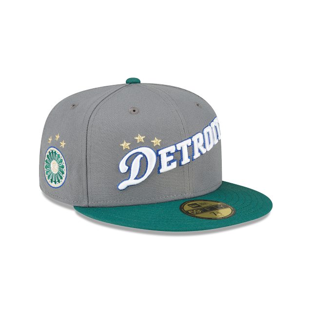 Detroit Pistons 2022 City Edition Gray 59FIFTY Fitted