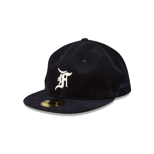 Fear of God Essentials Corduroy Black 59FIFTY Fitted Hat – New Era Cap