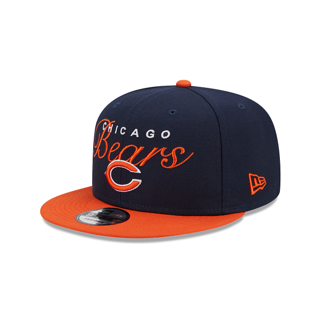 Chicago Bears Script Overlap 9FIFTY Snapback