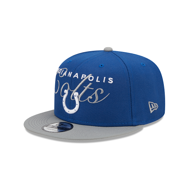Indianapolis Colts Script Overlap 9FIFTY Snapback
