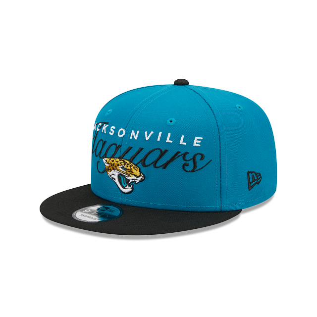 Jacksonville Jaguars Script Overlap 9FIFTY Snapback