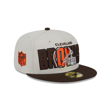 Cleveland Browns 2022 Sideline Ink Dye 59FIFTY Fitted Hat – New
