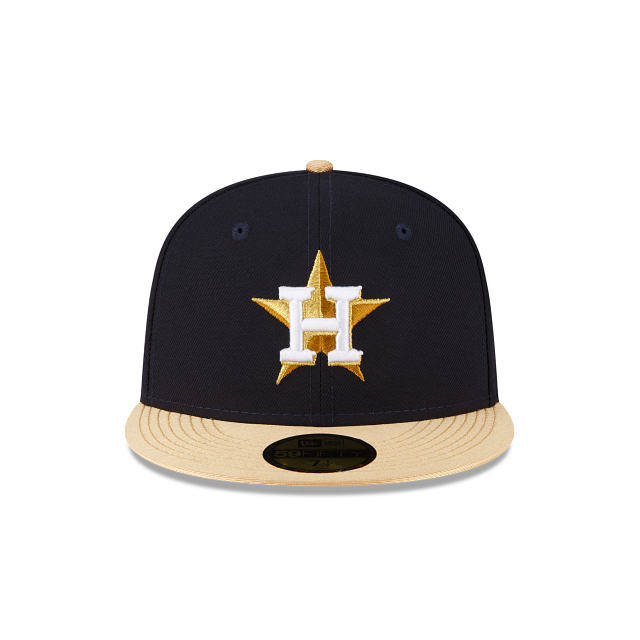 Houston Astros Gold 59FIFTY Fitted