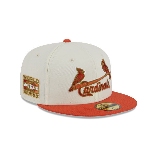 Just Caps Drop 15 St. Louis Cardinals 59FIFTY Fitted Hat, Orange - Size: 7 7/8, MLB by New Era