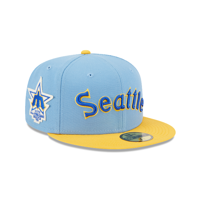 Seattle Mariners Throwback 59FIFTY Fitted Hat – New Era Cap