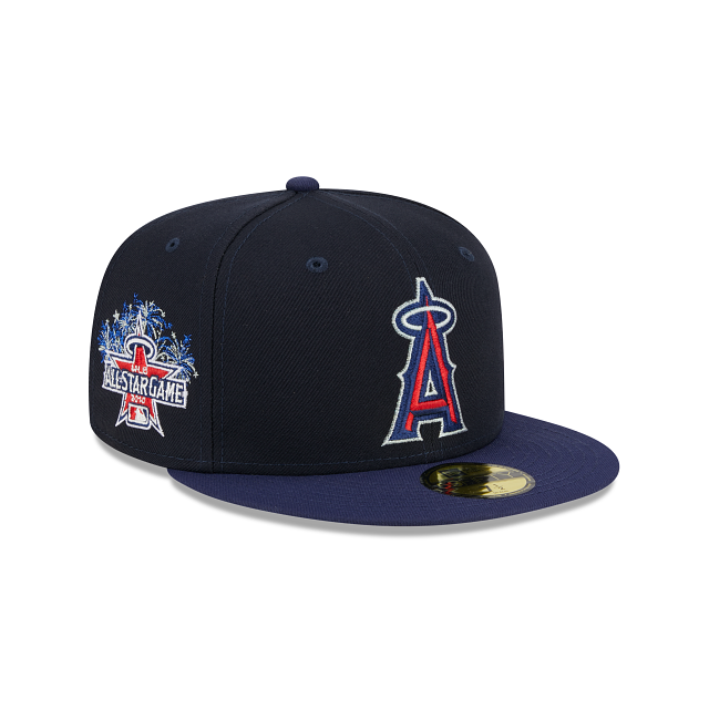 Los Angeles Angels Swirl 59FIFTY Fitted New Era Red Hat