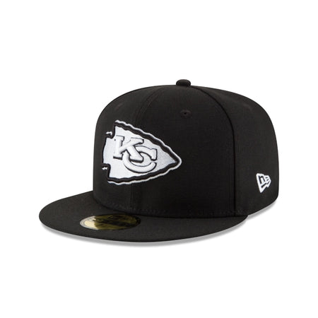 KTZ Long Beach State 49ers Black On Black with White 59fifty Cap