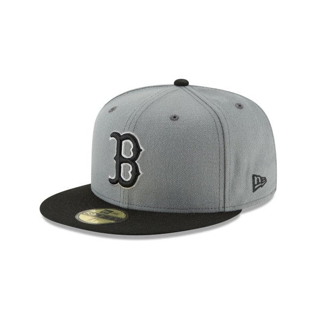 BOSTON RED SOX STORM GRAY BASIC 59FIFTY FITTED