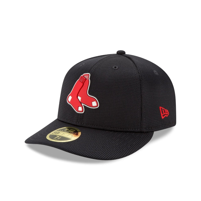 BOSTON RED SOX CLUBHOUSE COLLECTION LOW PROFILE 59FIFTY FITTED