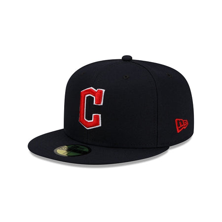 Cleveland Indians Alternate Logo White 59FIFTY Fitted Cap