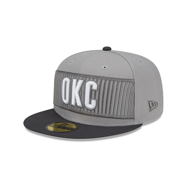 Oklahoma City Thunder City Edition Gray 59FIFTY Fitted