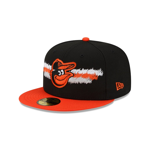 BALTIMORE ORIOLES SCRIBBLE 59FIFTY FITTED