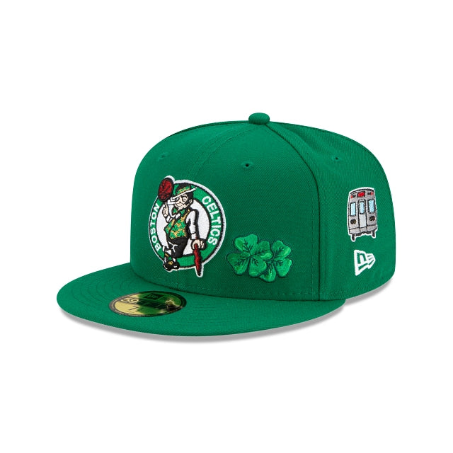 BOSTON CELTICS CITY TRANSIT 59FIFTY FITTED