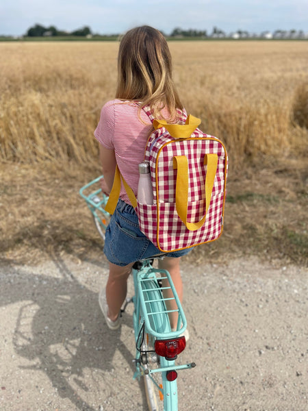 gingham rucksack bettys home