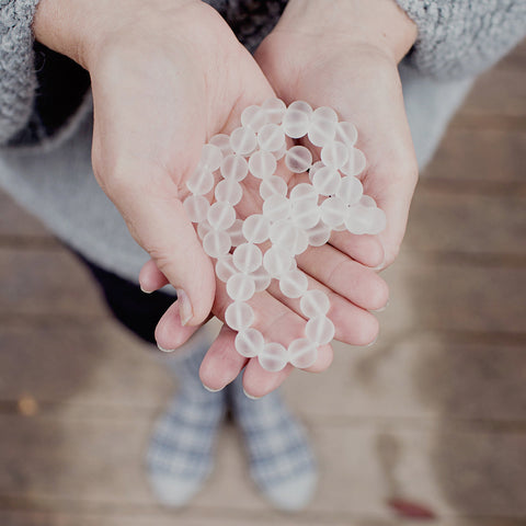 Quartz necklace