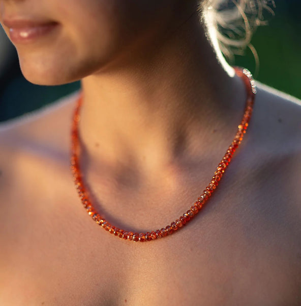 Sunstone necklace