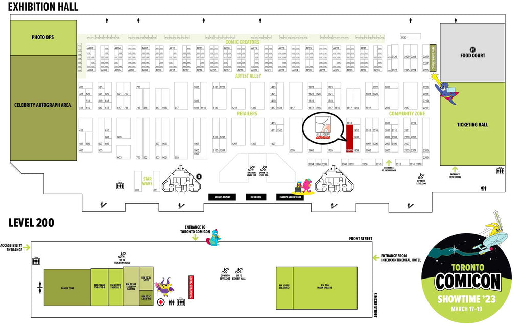 All New Comics - Booth 1805