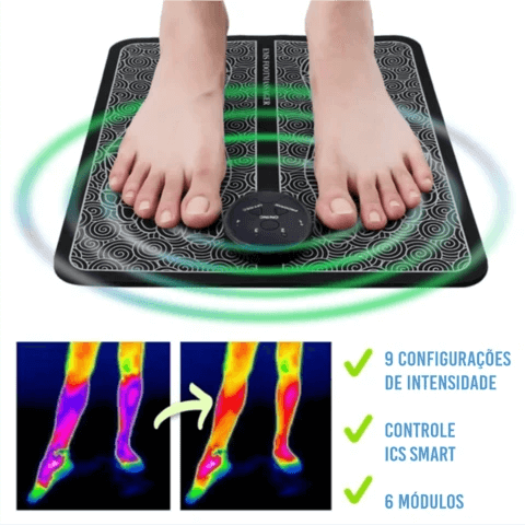 Massageador Elétrico para os Pés