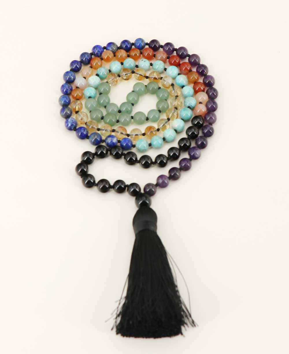 Healing Jewelry & Mala Meditation Beads (108 beads on a strand) Amethy –  The Art of Cure