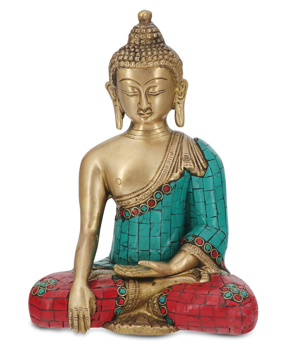 – Buddha Carved Hand Wood From Buddha Statue Groove Bali Sitting