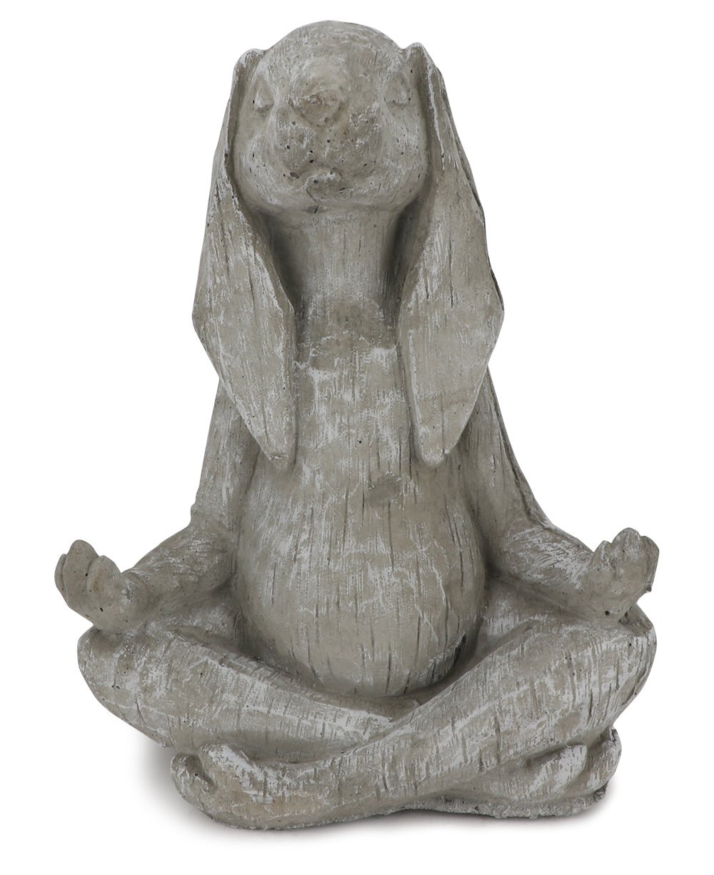 Northlight 11.5-in Yoga Frog In Prayer Position Outdoor Garden Statue  33377619