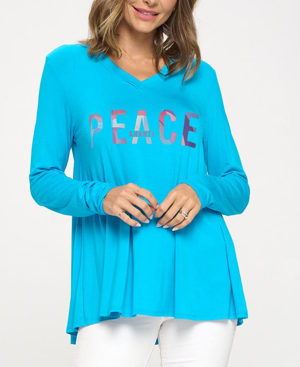Fair Trade Organic Cotton Greatness Takes Time Long Sleeve Yoga