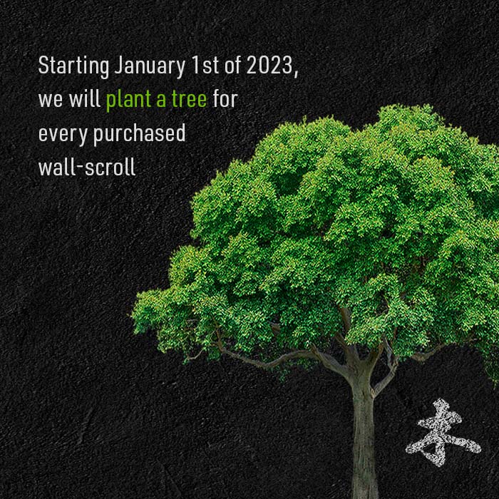 planting-tree-for-every-wall-scroll