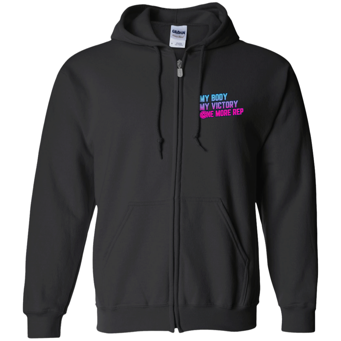 ONE MORE REP ZIP UP
