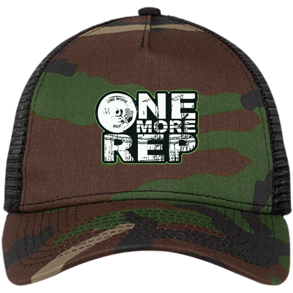 ONE MORE REP SNAP BACK TRUCKER HAT