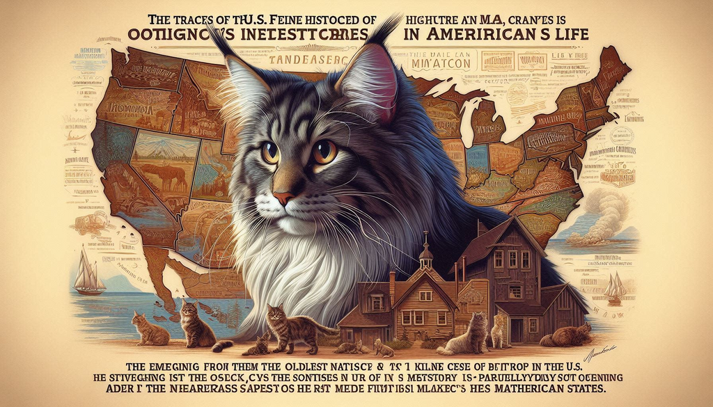 maine Coon Mix cat history