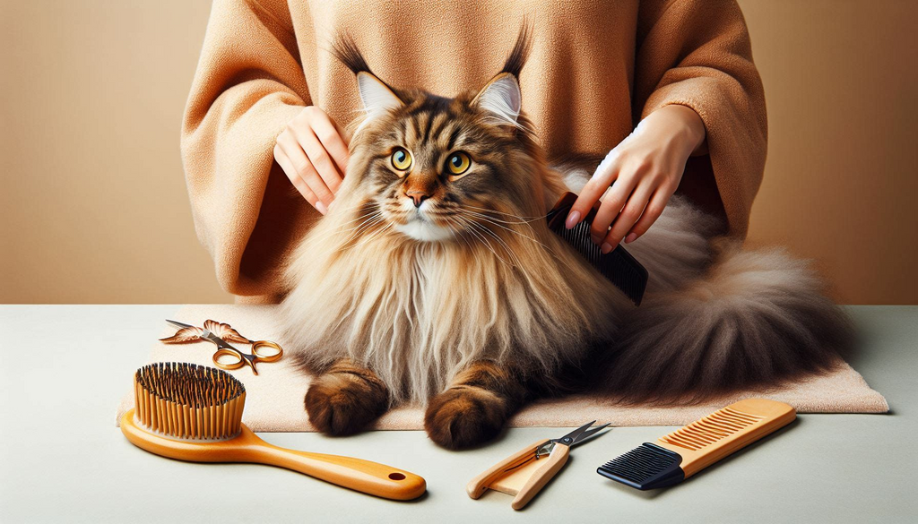 maine Coon Mix characterstic grooming