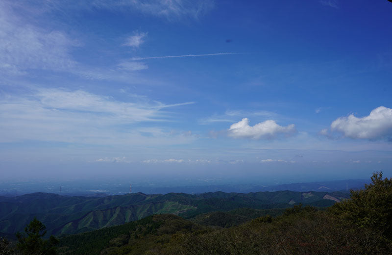 八溝山展望台からの景色