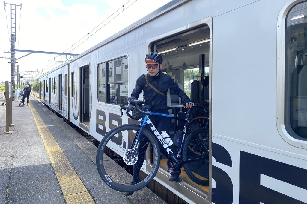 干潟駅でB.B.BASEを下車