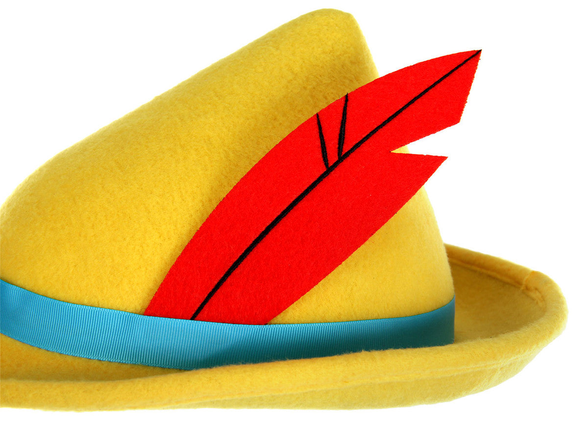 yellow pinocchio hat