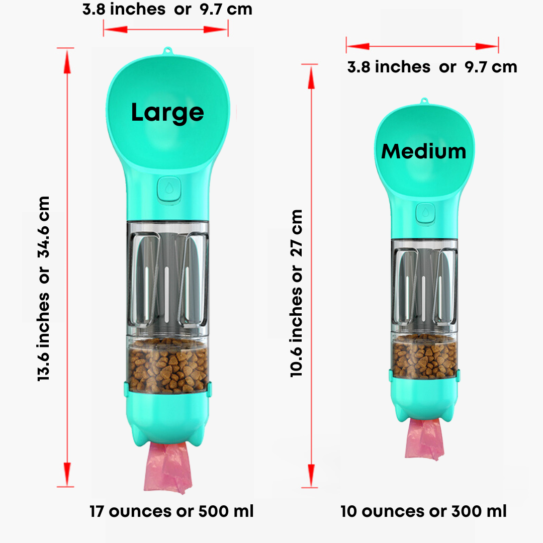 Sizing chart for Large and Medium