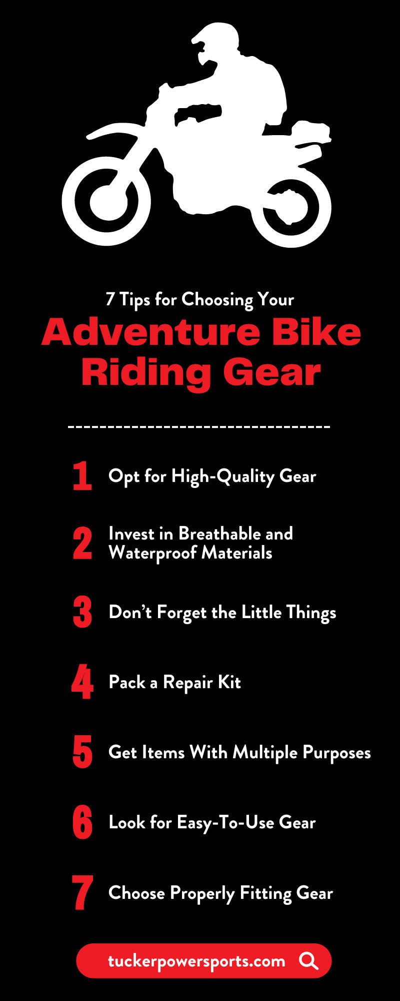 7 Tips for Choosing Your Adventure Bike Riding Gear
