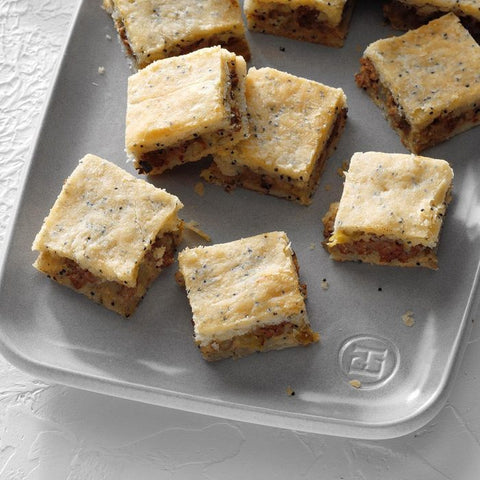 Unprocessed Poppy Seed Squares