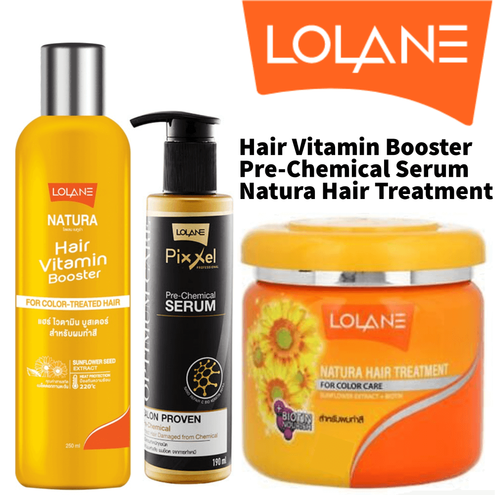 LOLANE Hair Care combo set, Hair Vitamin Booster & Pre-Chemical Serum –  Aysun Beauty Warehouse