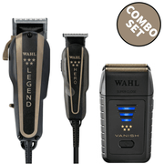 Wahl Professional 5 Star Barber Combo Model No 8180 & Cord/Cordless Vanish Double Foil Shaver #8173-700