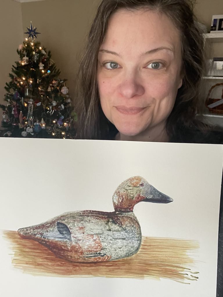 Canvasback Duck Decoy