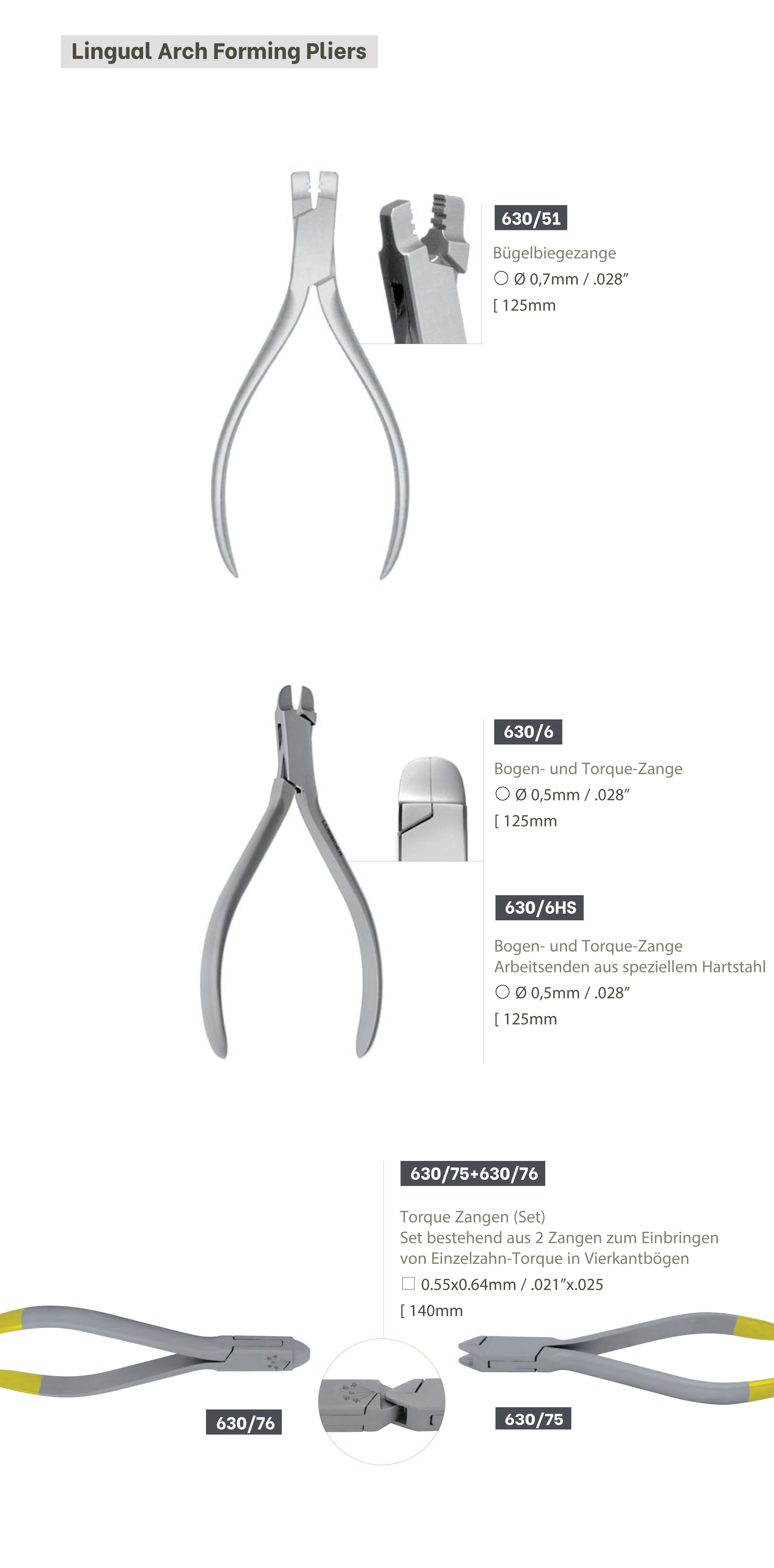 Arch Forming Pliers