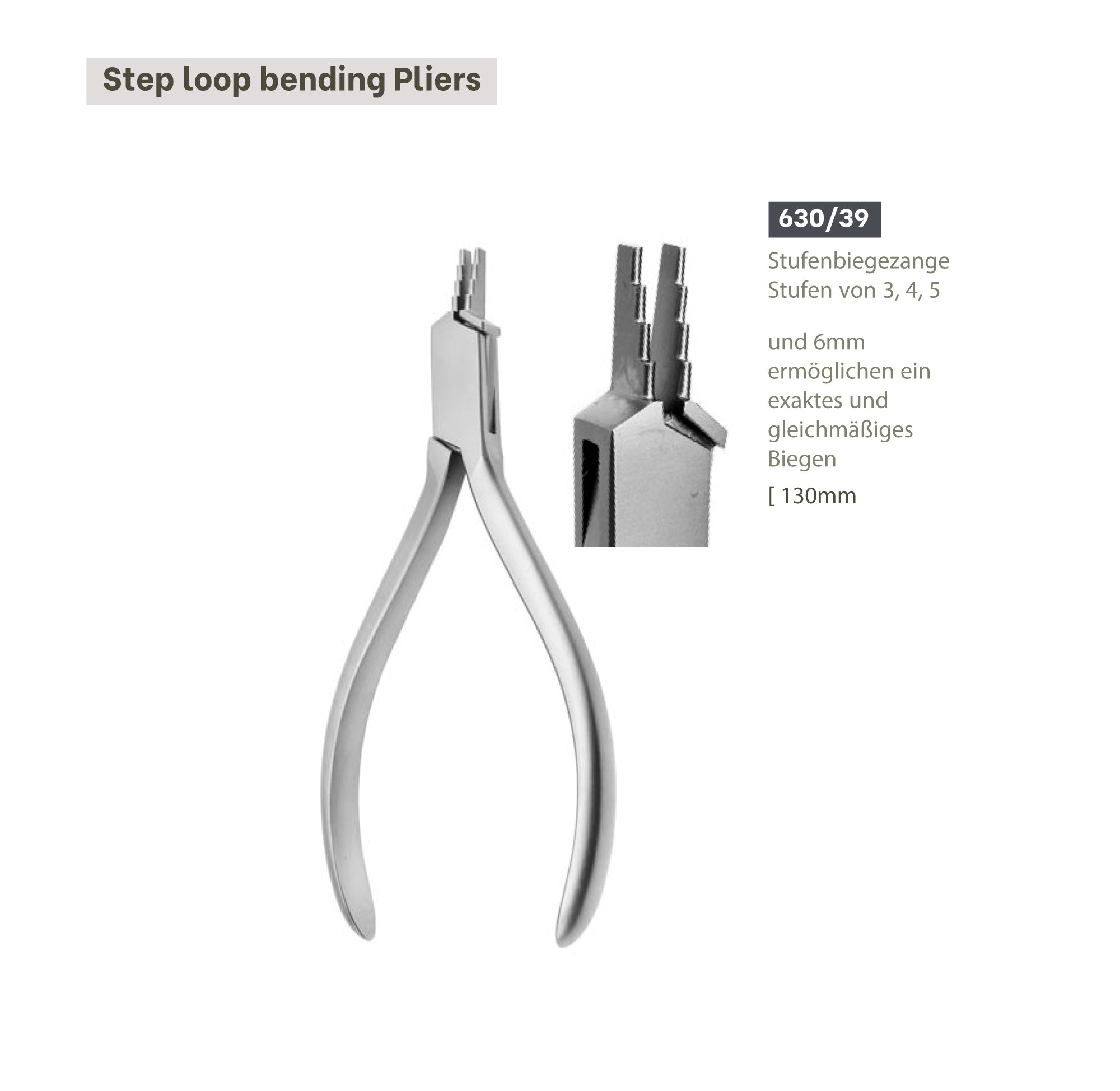 Step Loop Bending Pliers