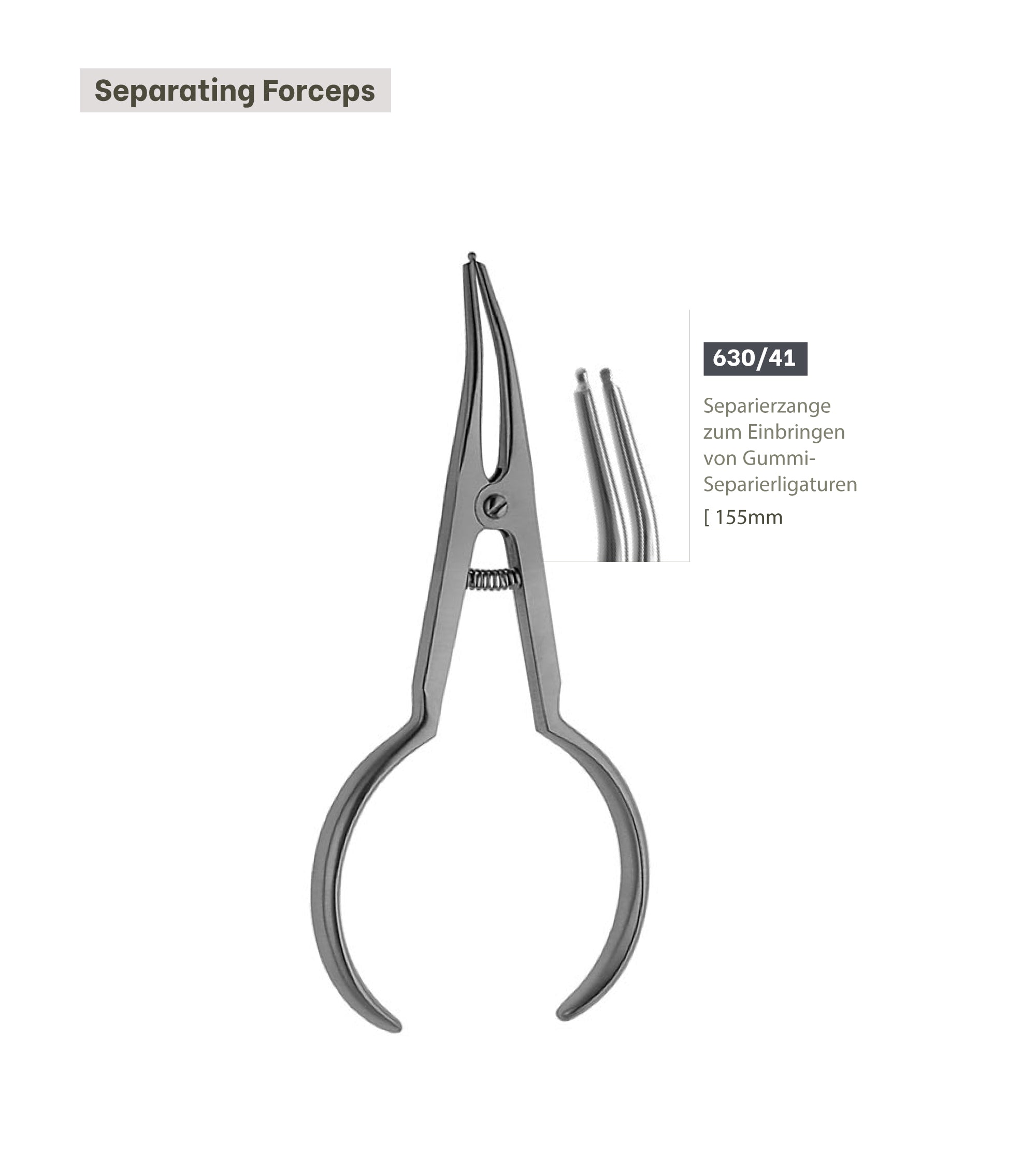 Separating Forceps