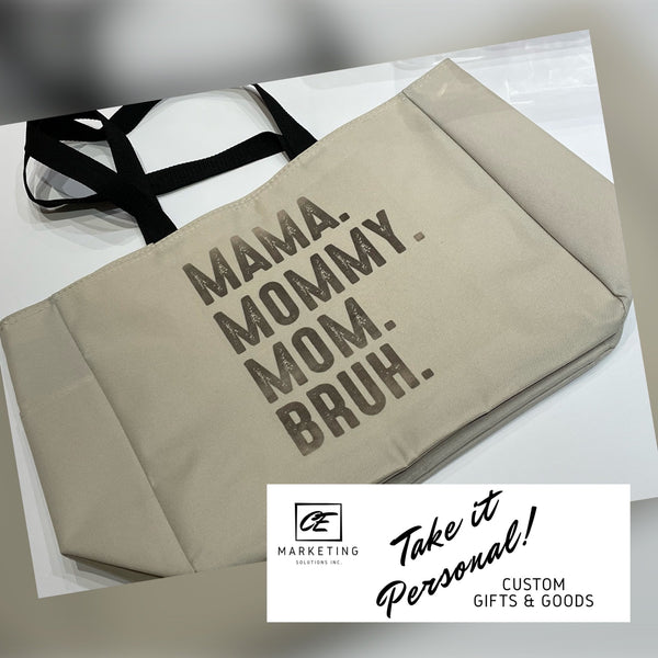 Custom Reusable inked Canvas Tote – CE Marketing Solutions Inc.