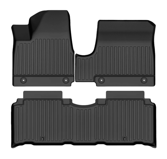 Volcaner Cargo Cover for Hyundai Ioniq 5 Accessories, Carbon Fiber Texture  Retractable Trunk Cargo Cover Security Shield Shade Tonneau Cover for 2022