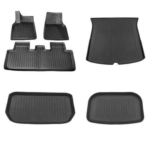 2020-2024 Tesla Model Y Floor Mats Full Set (5 Seater) – LinerX