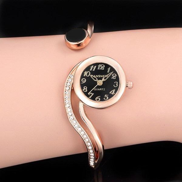 Women Watches 2022 Luxury Bracelet Watch Gold Silver Dial Small Dial Dress Quartz - Chantel-Lux