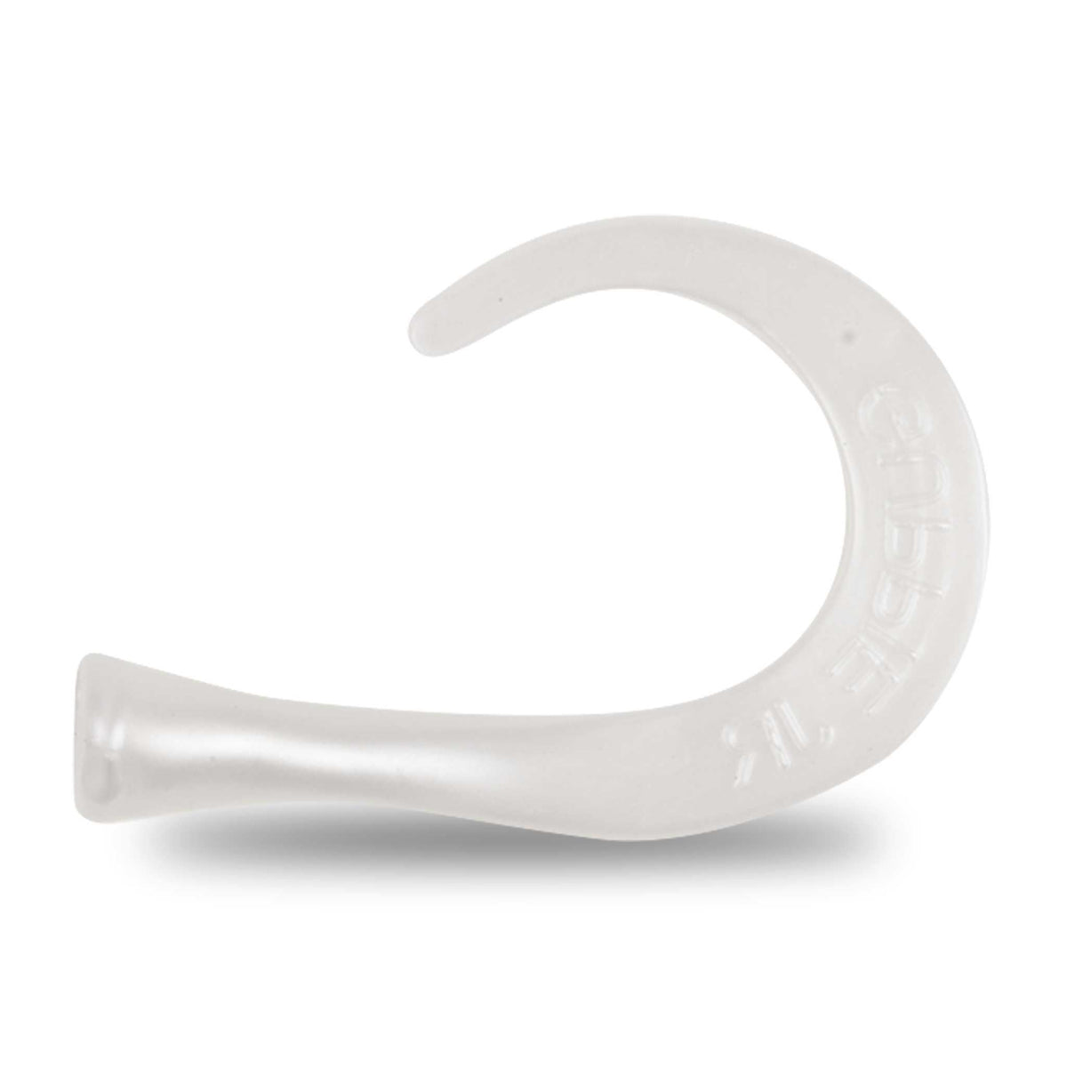 Strike Pro Guppie Tail 3 curly / 1 paddle | Pearl White