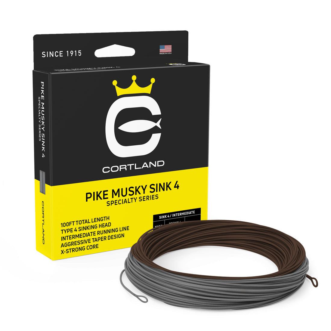 Cortland Compact Specialty Sink Fly Line Type 6 - Black/Electric Green - 11/12